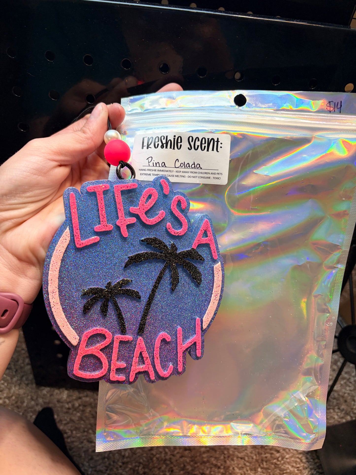 Ready to Ship “Life’s a Beach” Freshie