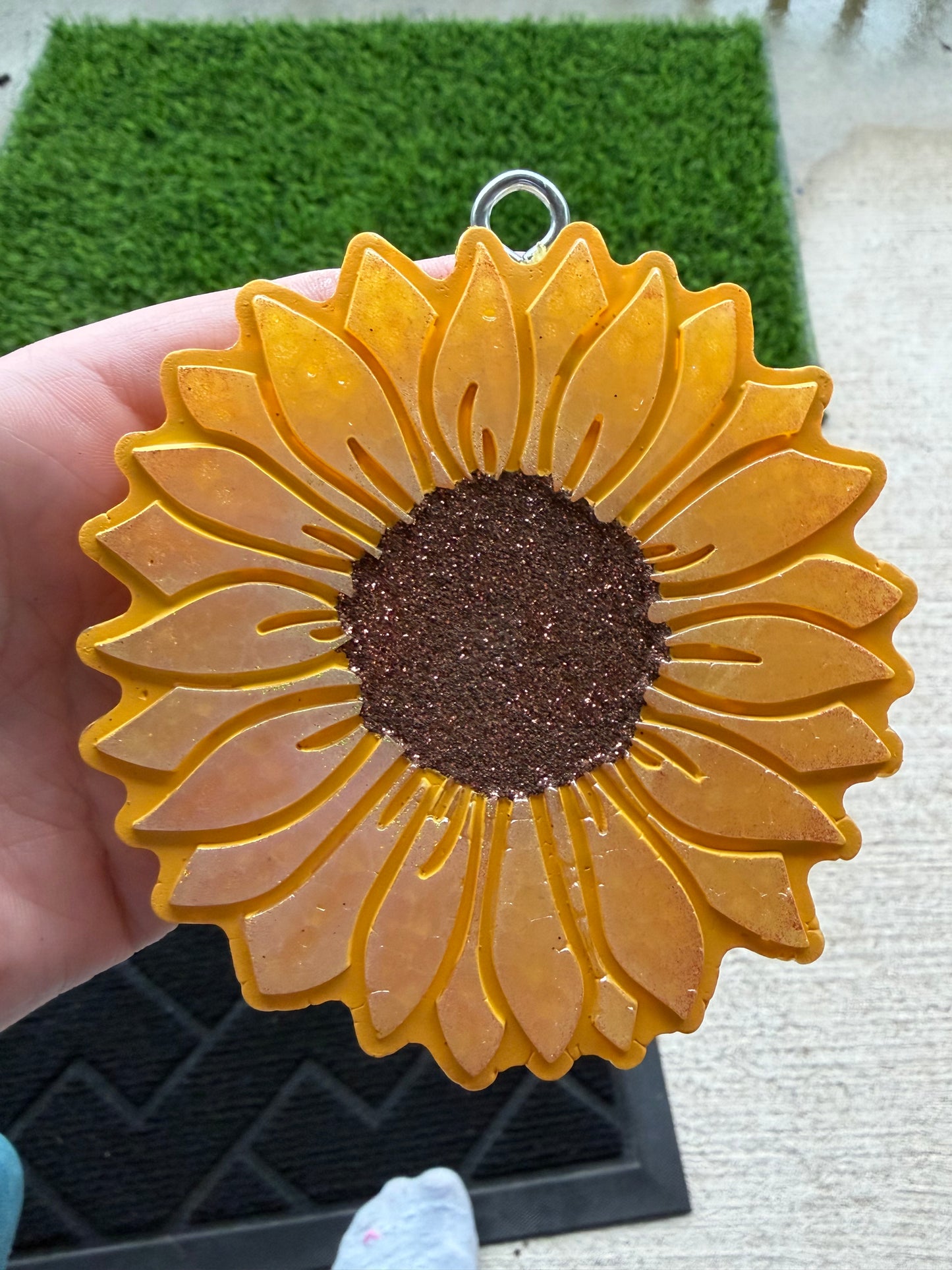 Custom Sunflower Air Freshener