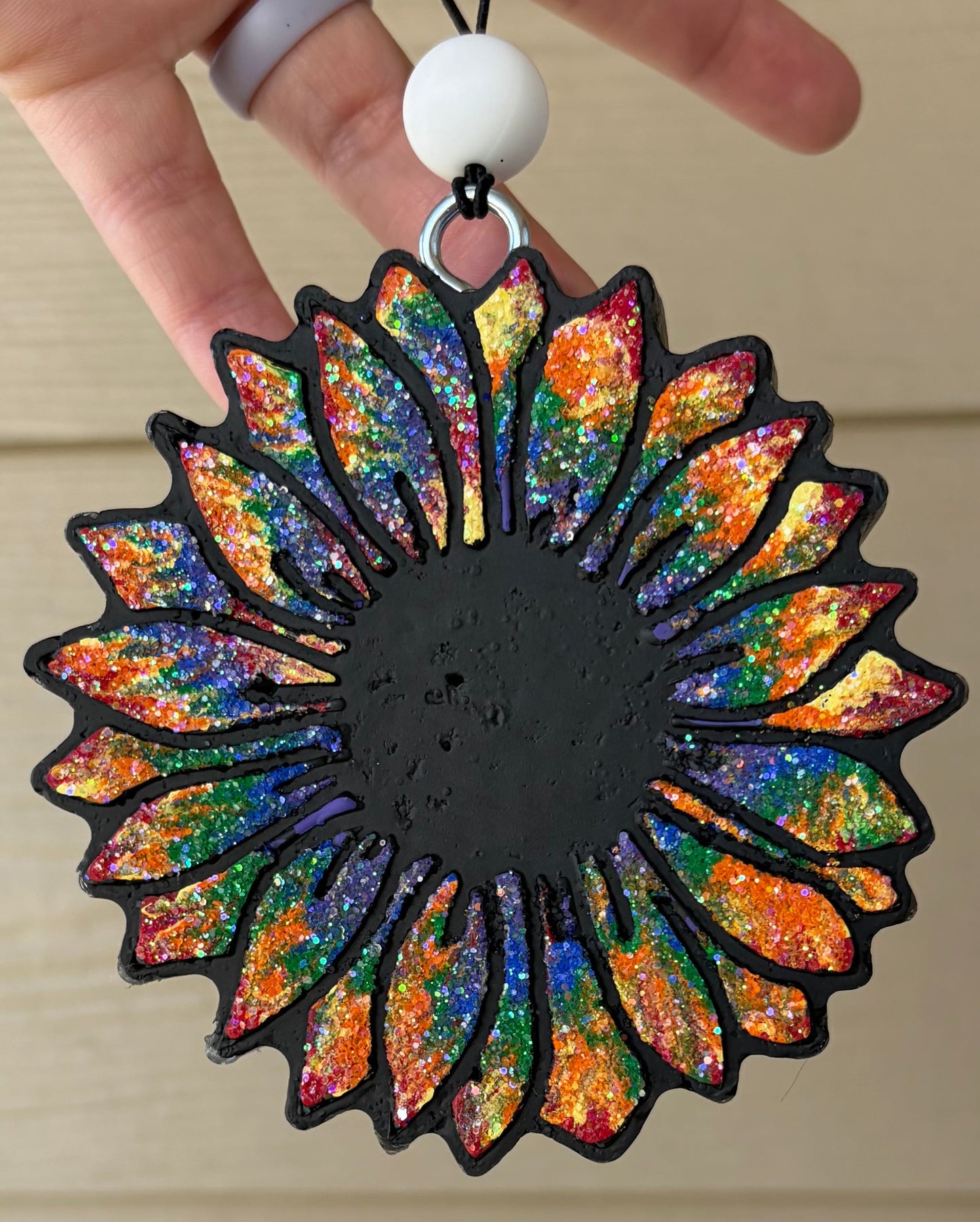 Custom Sunflower Air Freshener